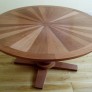 Bespoke round wooden table