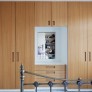 Oak veneer wardrobes