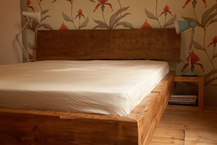 New oak bathroom