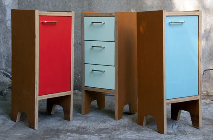 Poster board cabinets