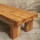 Chunky coffee table